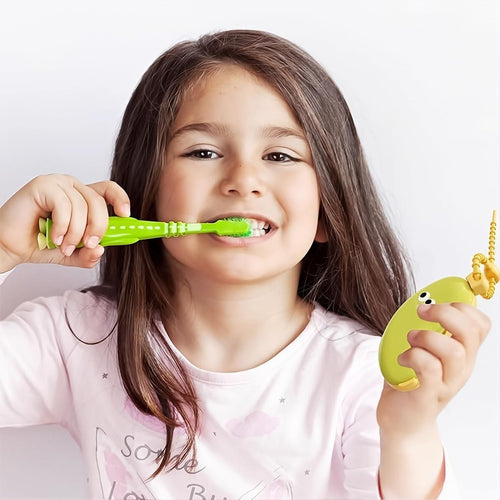 2 in 1 Cute Banana Hiking Camping Brush Cup